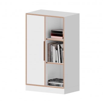 qickly® Schrank. 3 OH, 1 Tür, B/H/T: 70,1x110,5x42,6 cm 